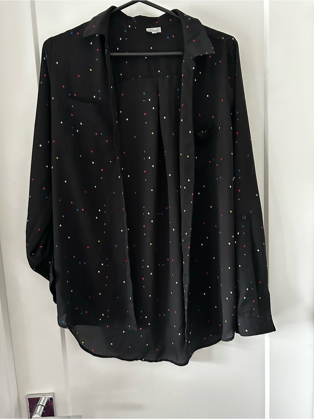 Kismet Black button down shirt